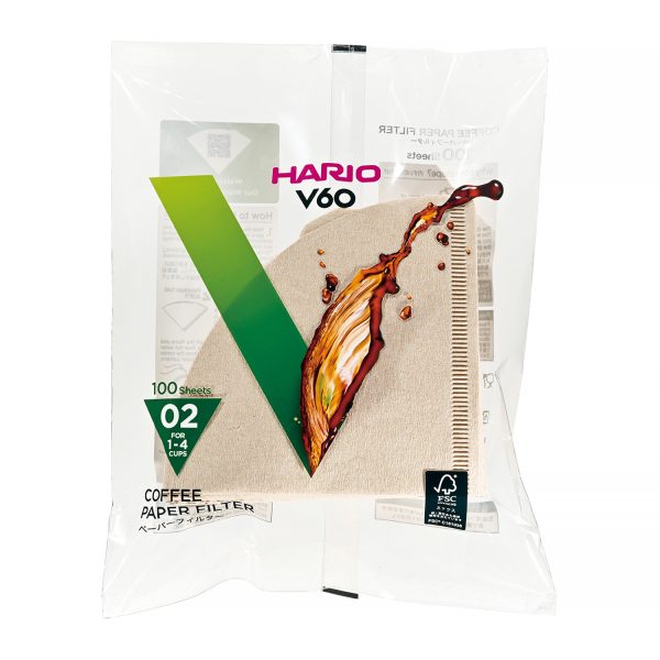 Hario filtry papierowe do dripa V60-03 - 100 sztuk