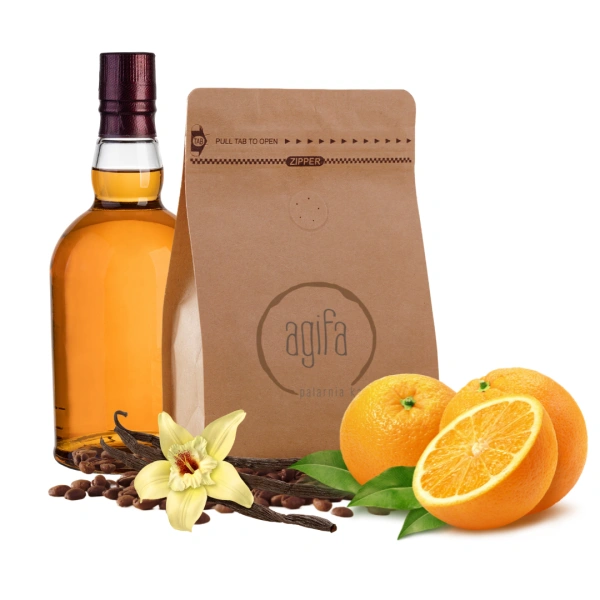 Irish whisky-wanilia-pomarańcza